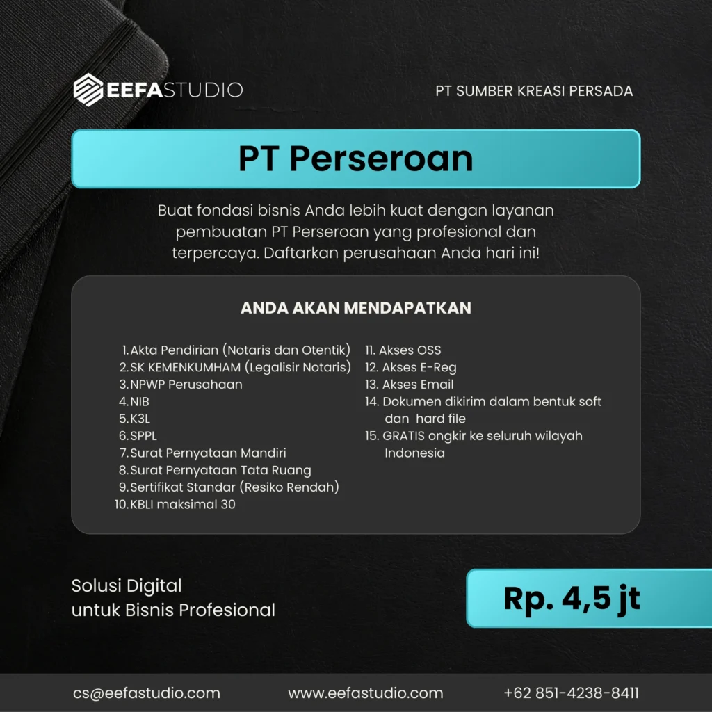 PT Perseroan - Eefa Studio