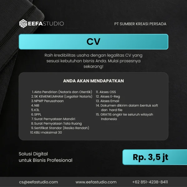 Pembuatan CV - Eefa Studio